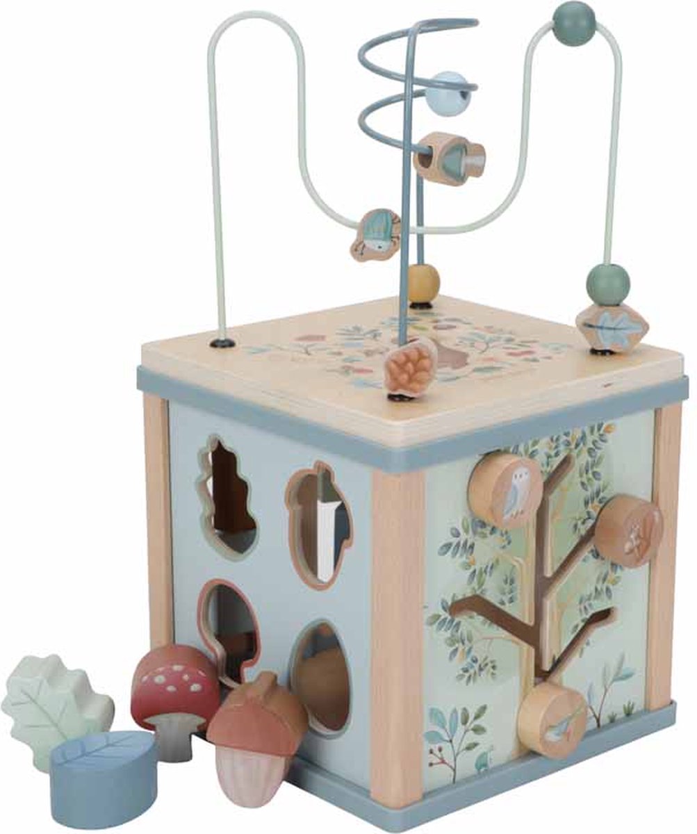 Little Dutch Houten Activiteiten kubus Forest Friends
