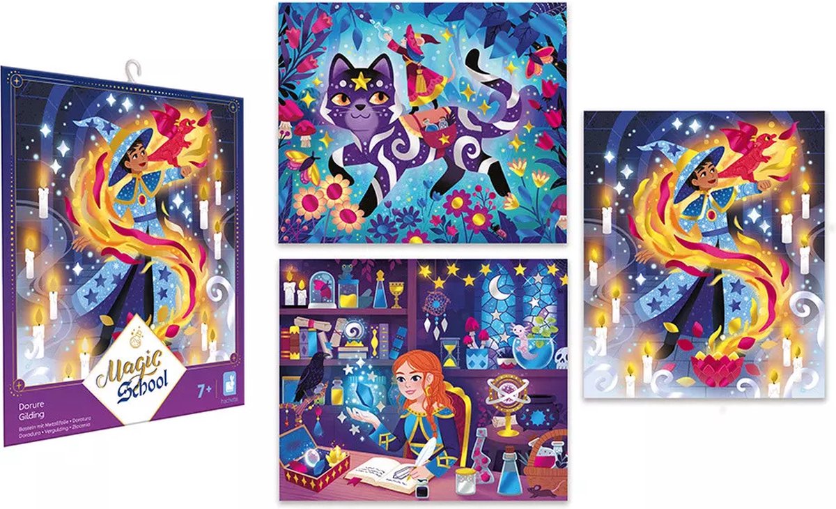 Janod Atelier - Magic school - Knutselen met metaal folie