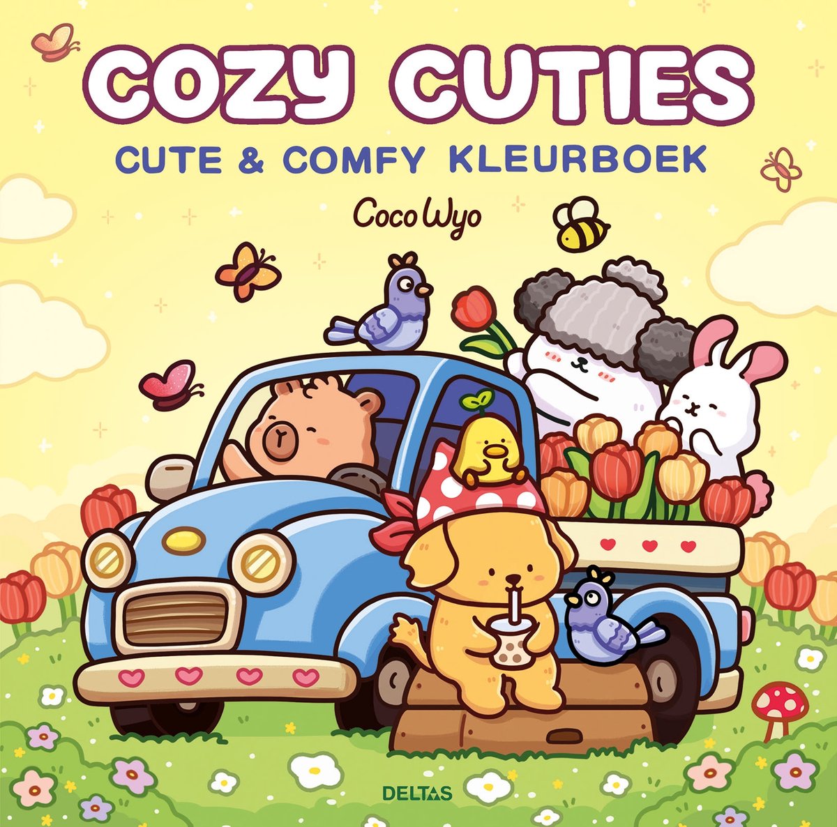 cozy cuties kleurboek