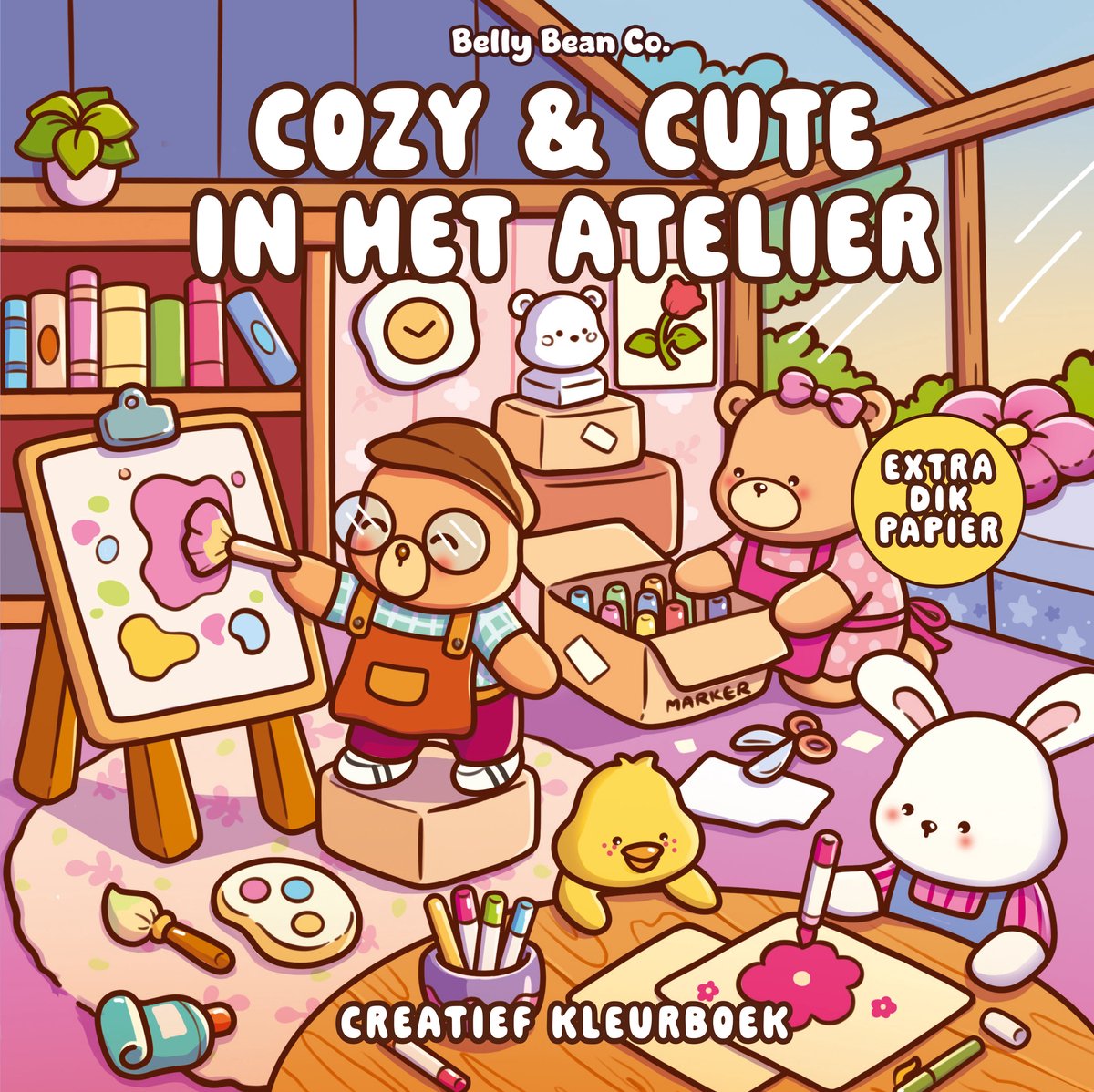 cozy & cute in het atelier