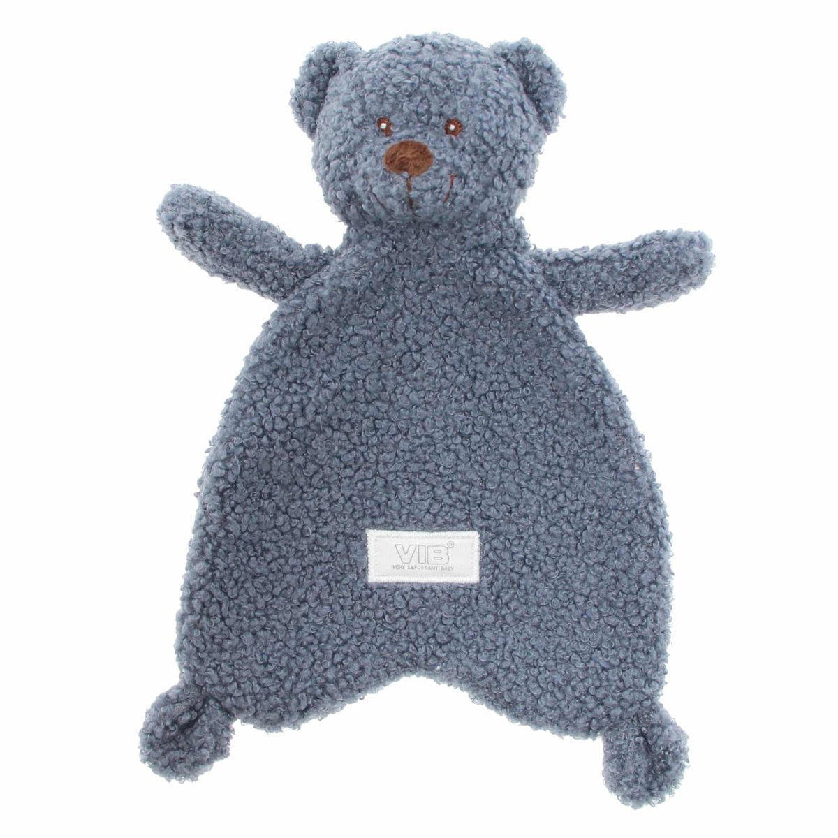 VIB knuffeldoekje blauw