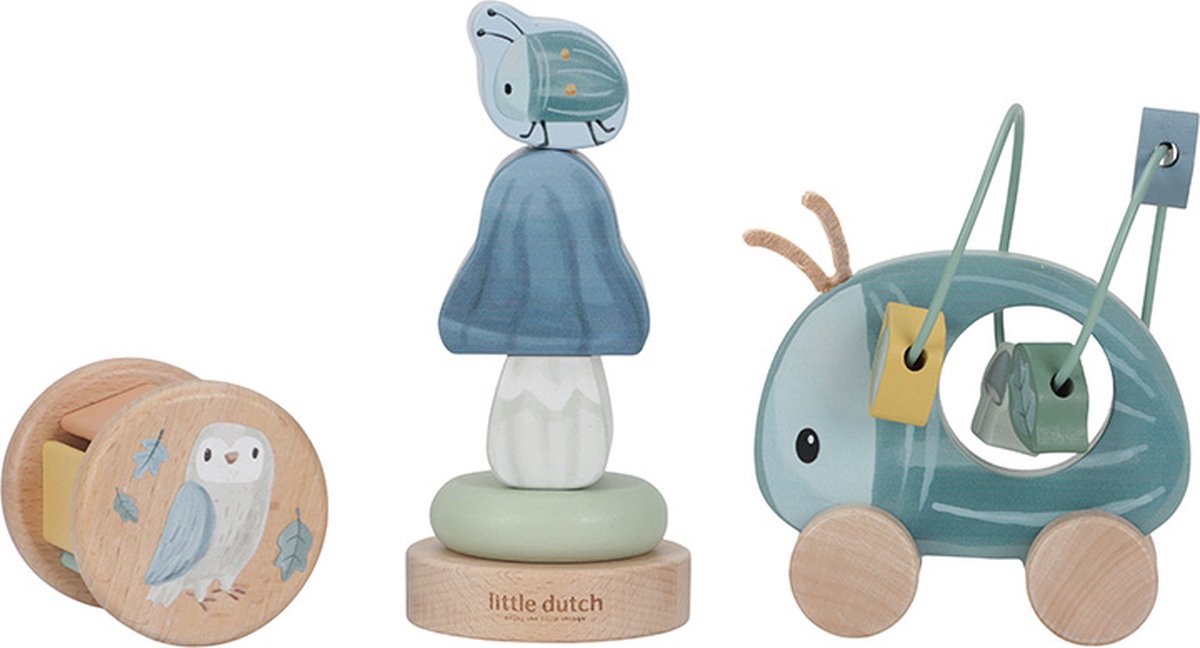 Little Dutch Giftset hout Forest Friends