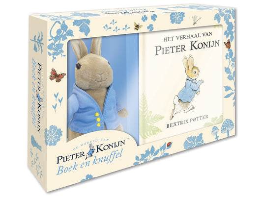 Pieter Konijn Boek en Knuffel