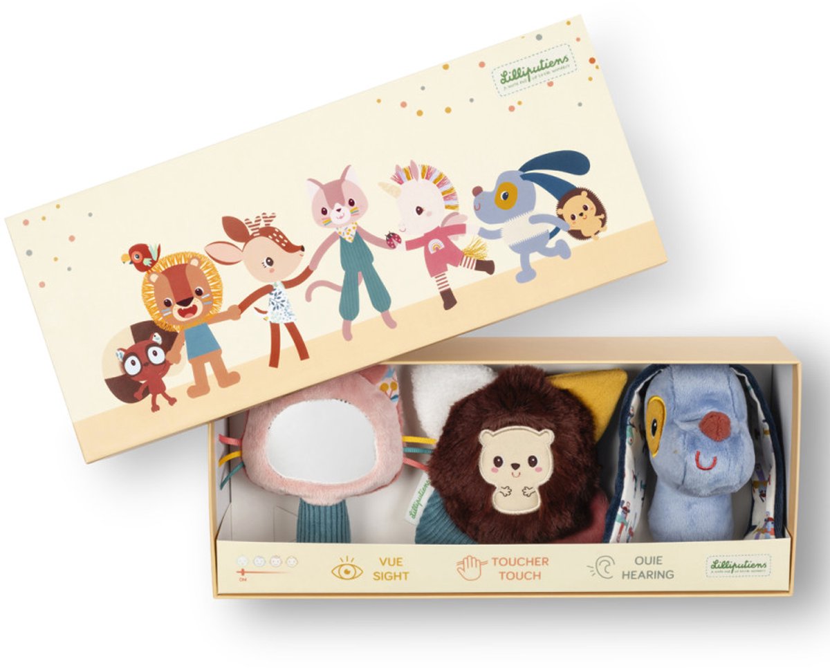Lilliputiens – Sensorische Ontdekkingsset Jules