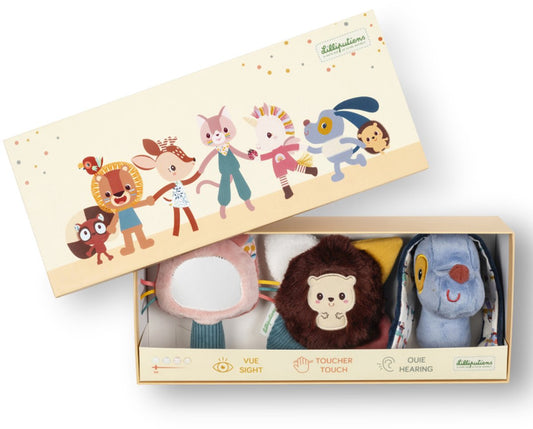 Lilliputiens – Sensorische Ontdekkingsset Jules