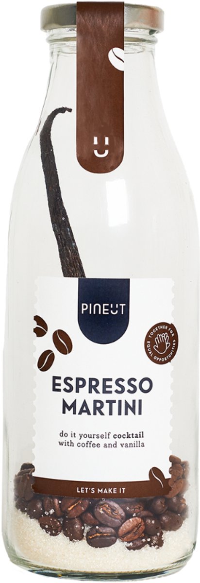 Cocktail fles Espresso Martini