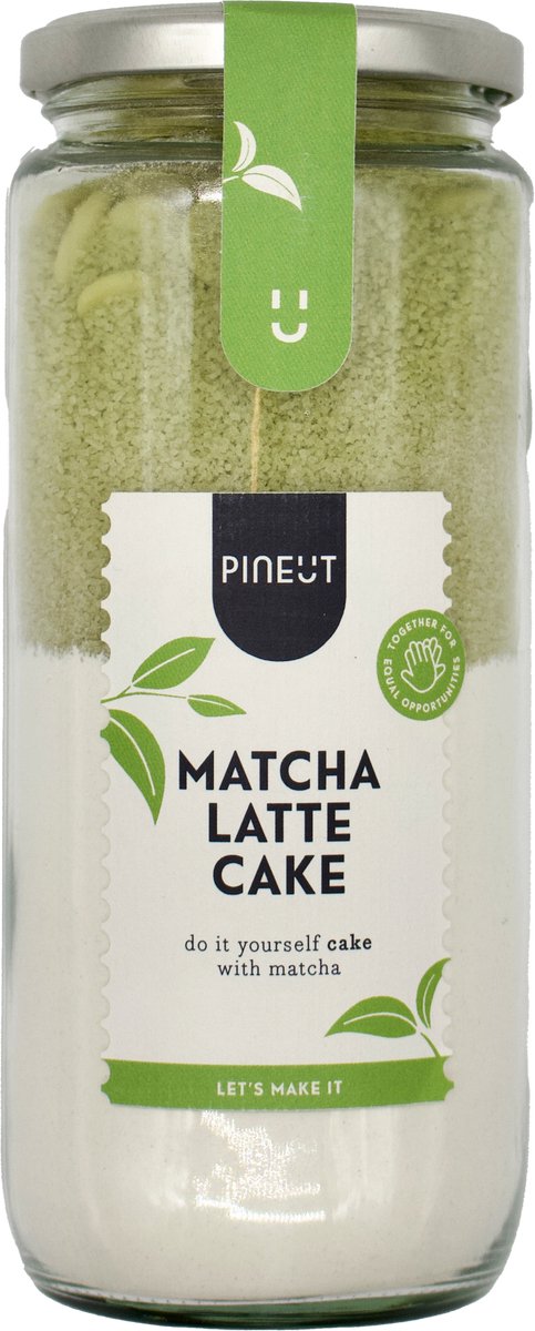matcha latte cake- pineut