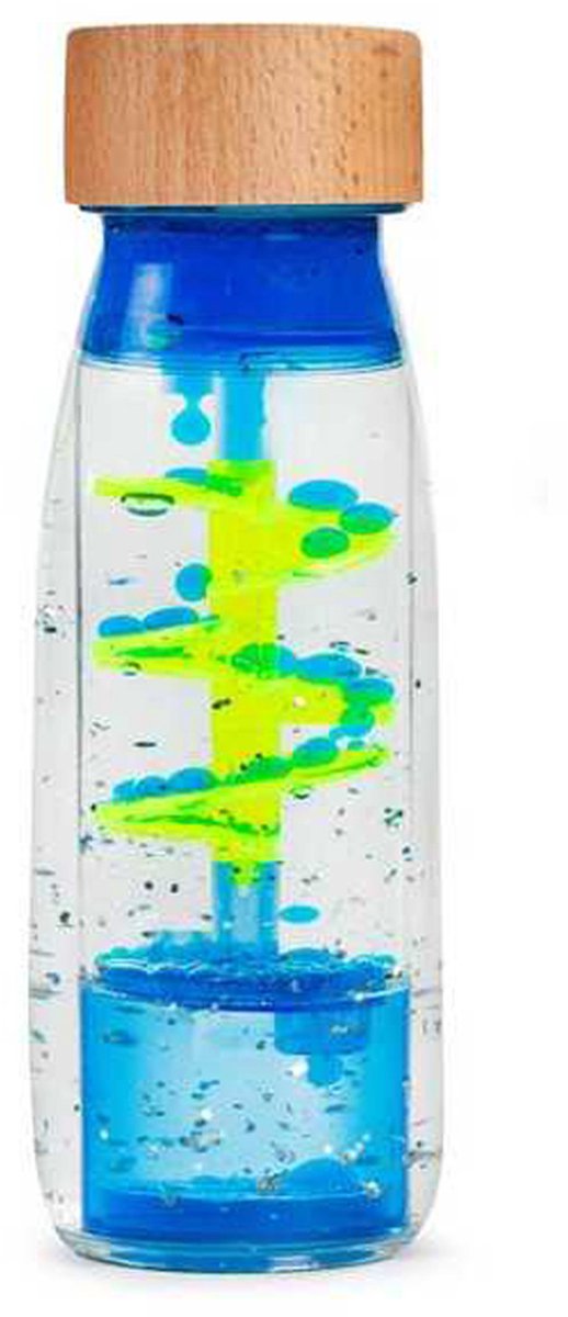 Petit Boum Sensory Bottle Blauw