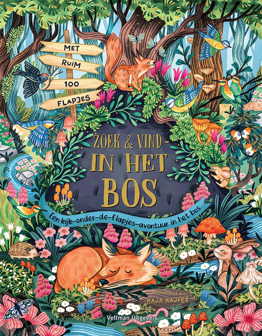 Zoek en vind in het bos