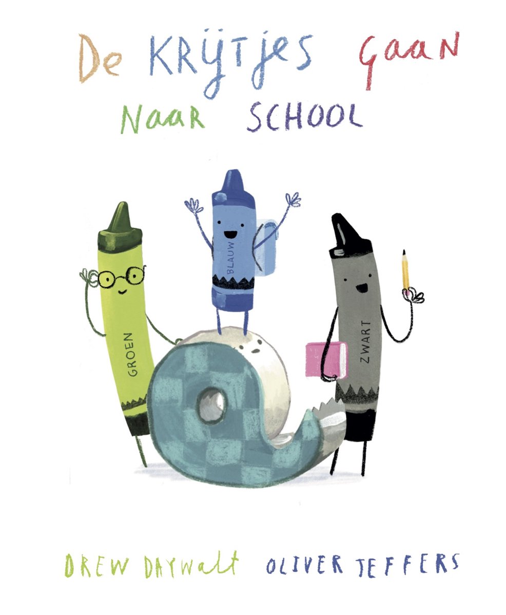 Krijtjes gaan weer naar school