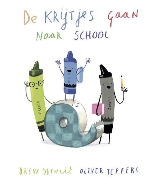 Krijtjes gaan weer naar school