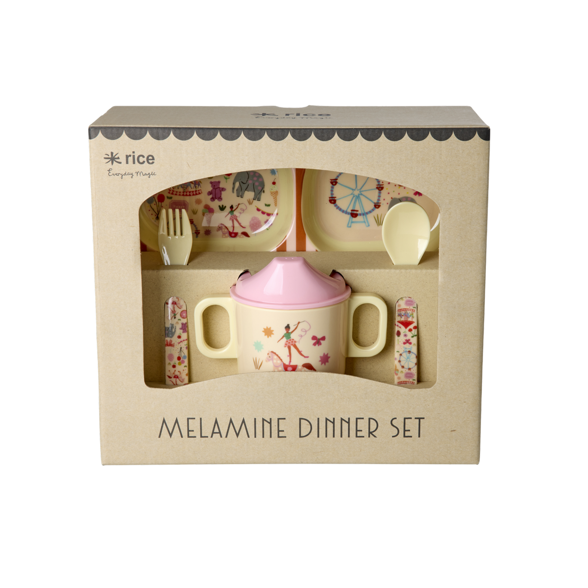 Rice Kids Baby Dinner Set
