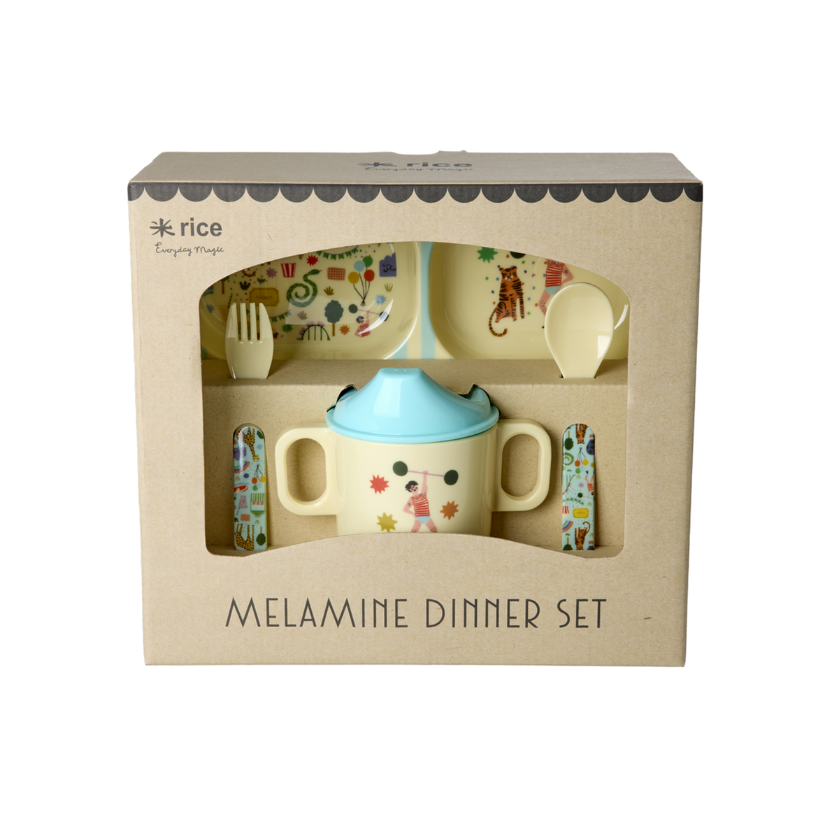 Rice kids Baby Dinner Set