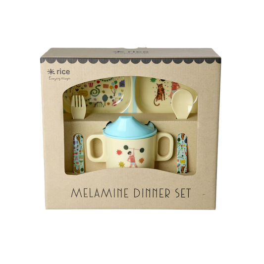 Rice kids Baby Dinner Set