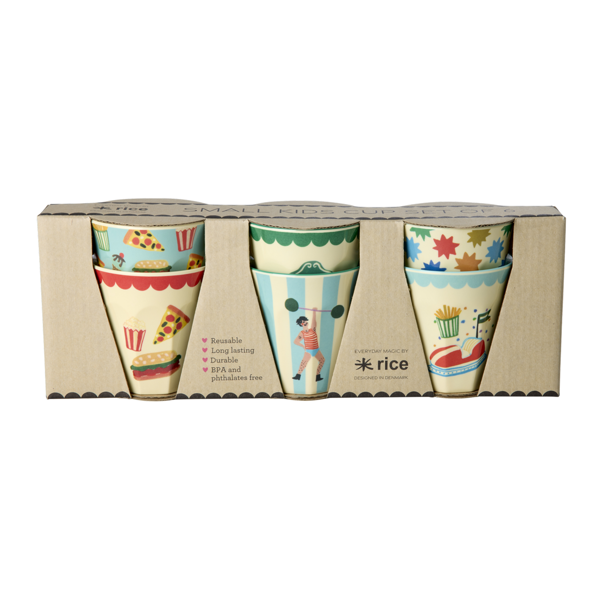 Rice kids Bekers 6 stuks
